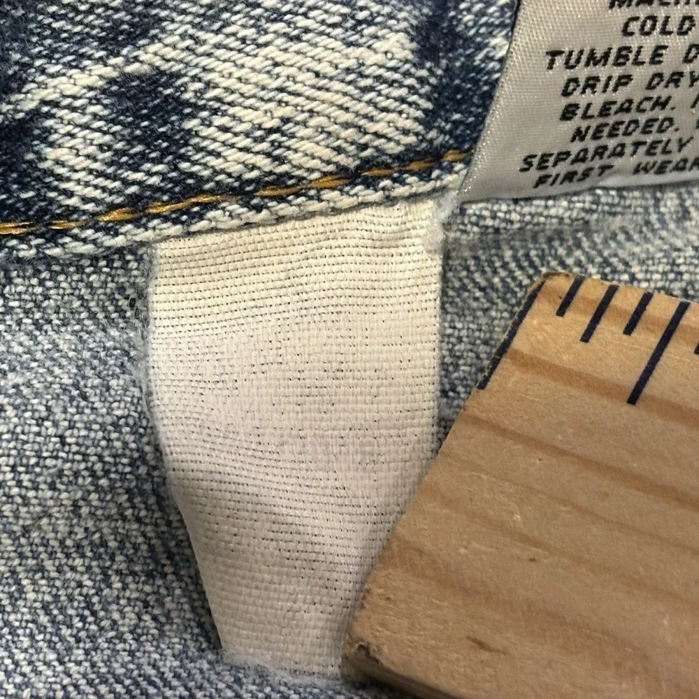 Vintage 80s Cap Ferrat Jeans Womens 11 (26x28) High Rise Acid Wash Ankle Bow USA